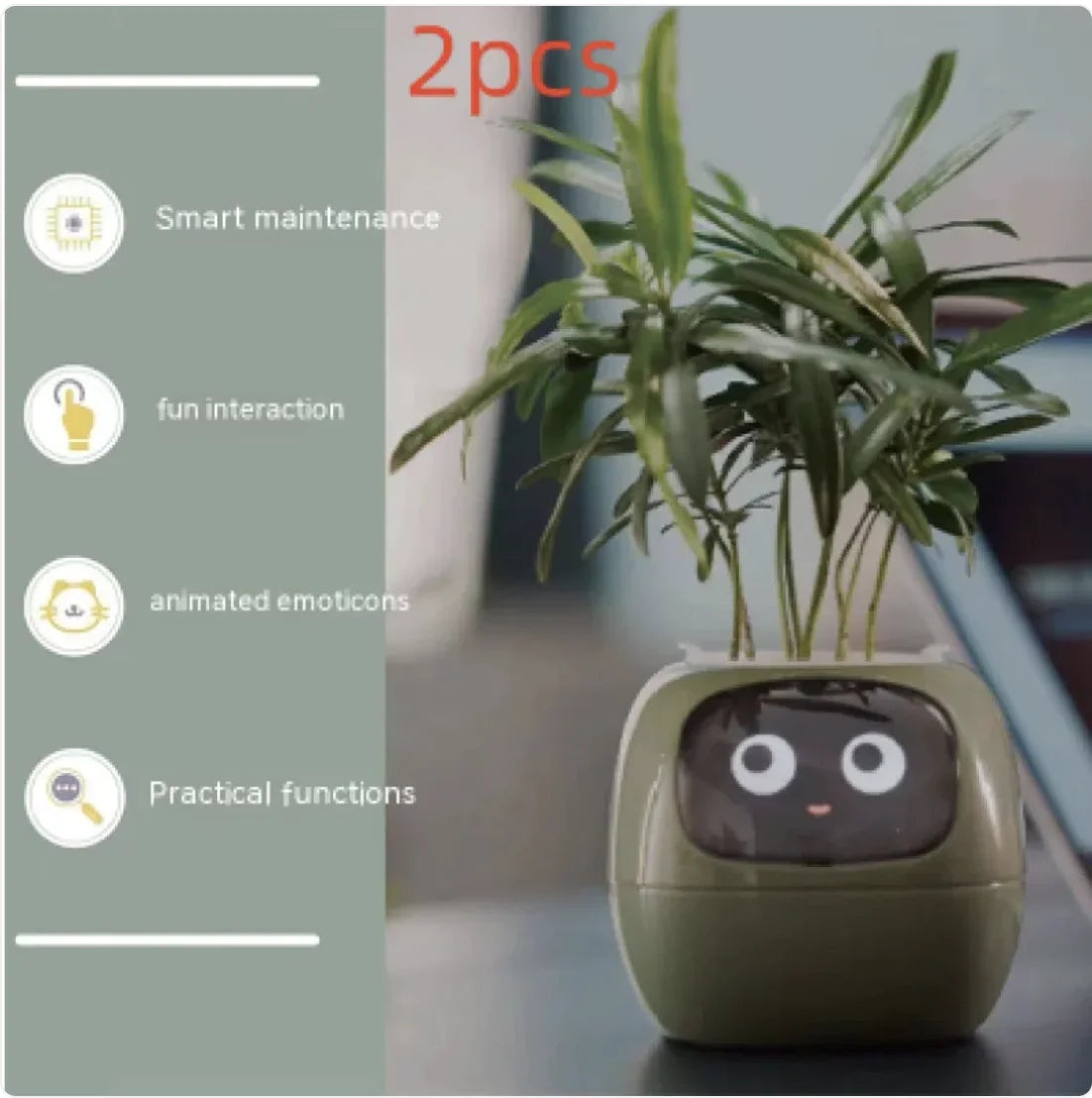 Smart Planter with 49 Expressions