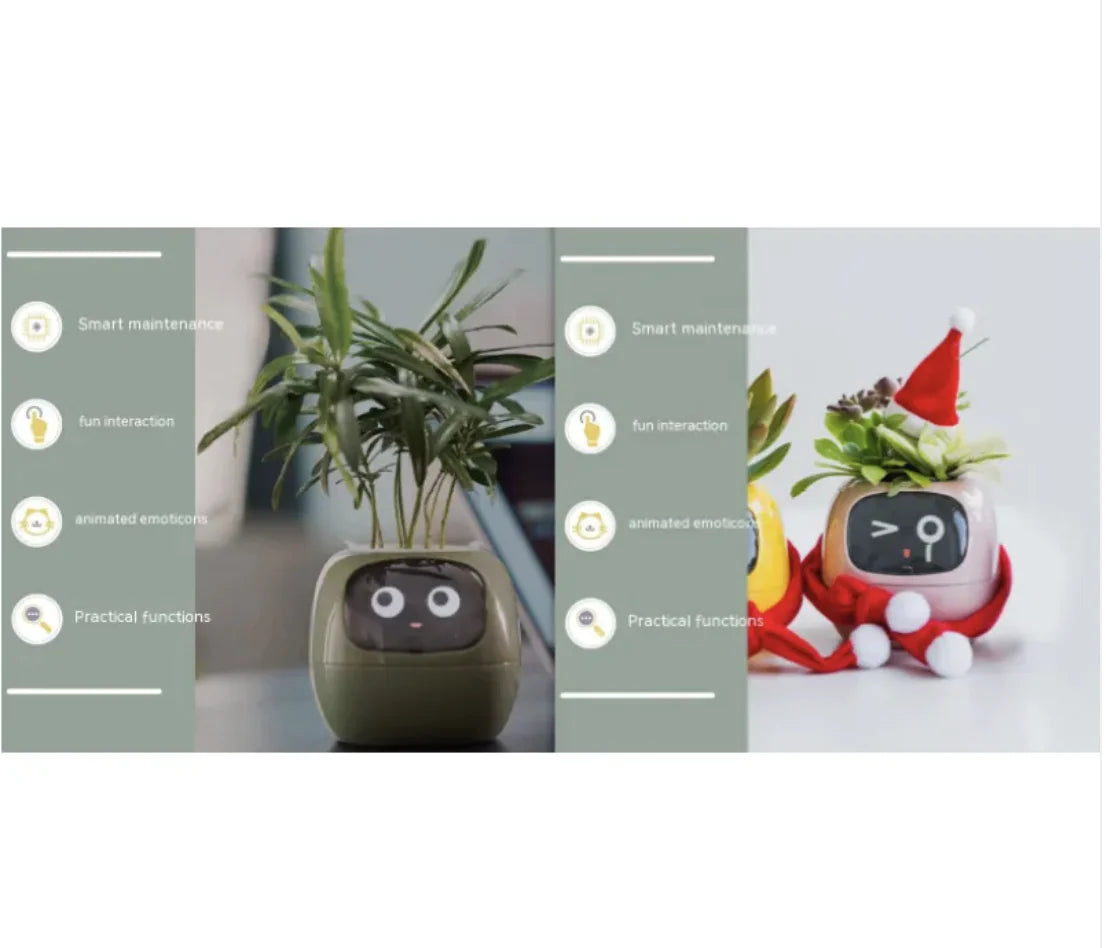 Smart Planter with 49 Expressions