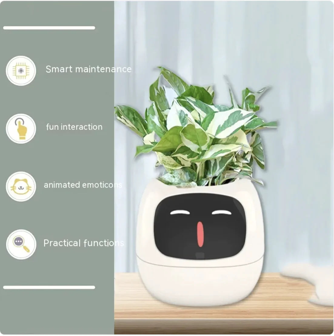 Smart Planter with 49 Expressions