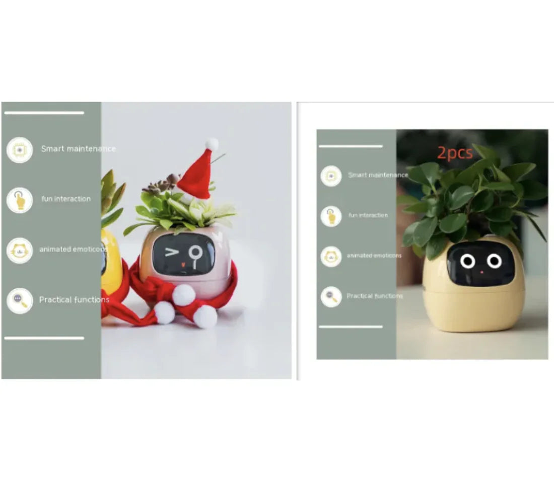 Smart Planter with 49 Expressions