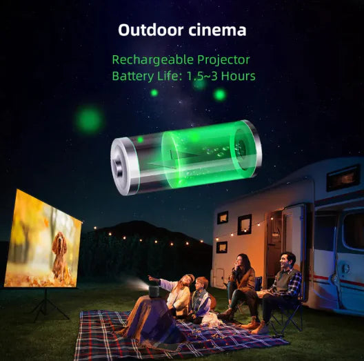 4K Portable Mini Projector