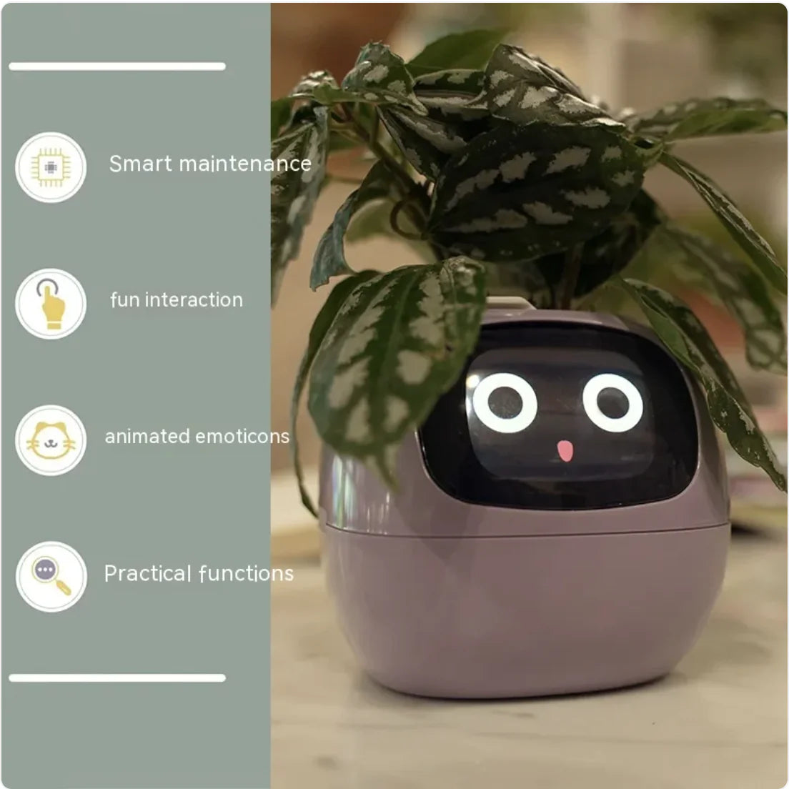 Smart Planter with 49 Expressions