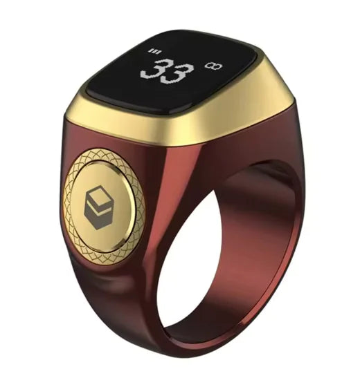 Smart Tally Ring – Bluetooth Meditation & Focus Tracker