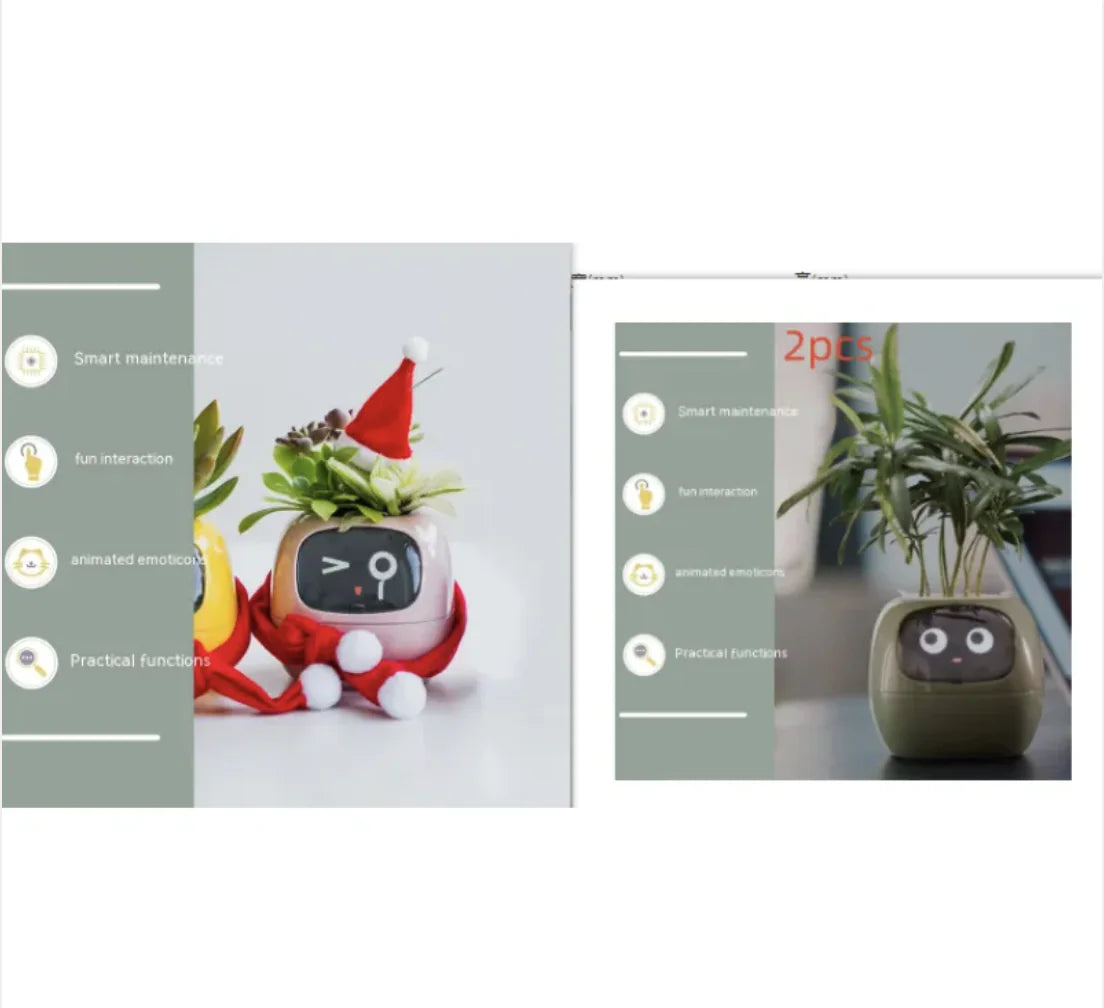 Smart Planter with 49 Expressions